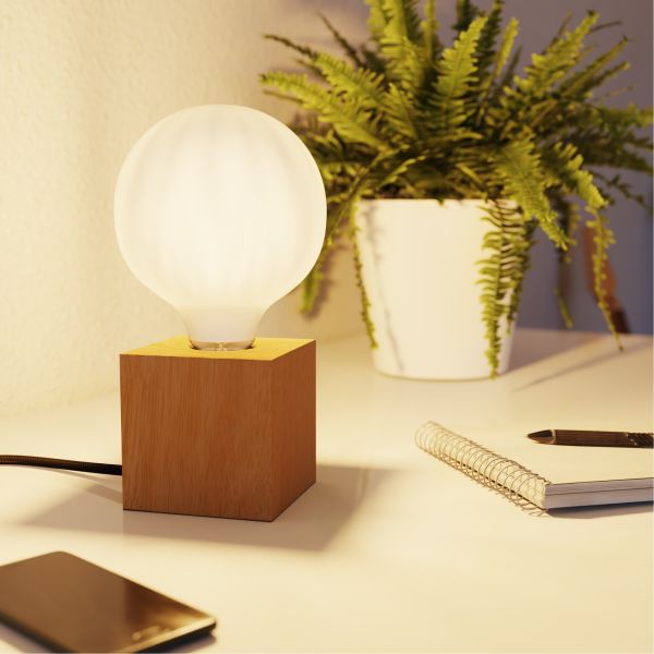 E27 LED Leuchtmittel, G125, warmweiß (2700 K), 4 W, 550lm, Milchglas extra matt Weihnachtsangebot