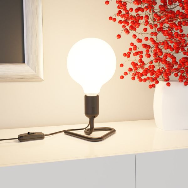 E27 LED Leuchtmittel, G125, warmweiß (2700 K), 6,2 W, 845lm, Milchglas extra matt Kauf eins, bekomm eins gratis