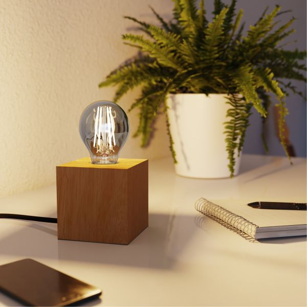 E27 LED Leuchtmittel, A60, extra warmweiß (1800 K), 7,5 W, 370lm, Rauchglas Tägliche Deals