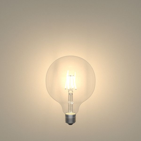 E27 LED Leuchtmittel, G125, warmweiß (2700 K), 7,5 W, 838lm Bis zu 60% Rabatt