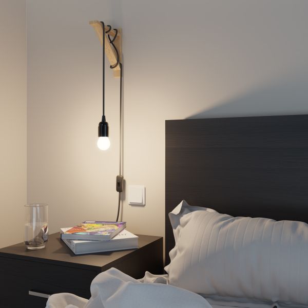 E27 LED Leuchtmittel, G45, warmweiß (2700 K), 4 W, 477lm, gefrostet Begrenzt auf 3 Tage