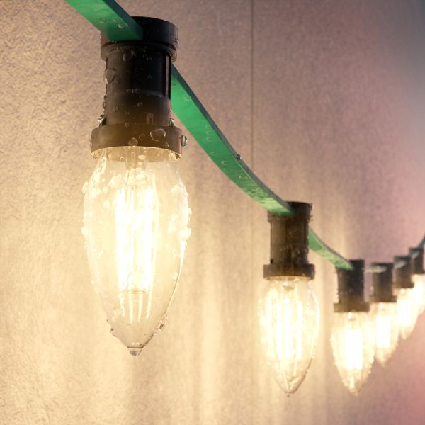 E14 LED Leuchtmittel, Kerze, warmweiß (2700 K), 3,7 W, 452lm Speichern exportieren
