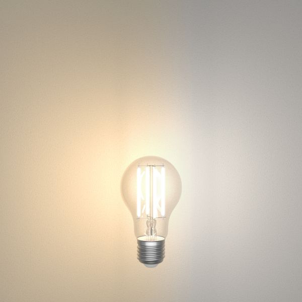 E27 LED Leuchtmittel, A60, warmweiß - kaltweiß (2700 - 6700 K), 7 W, 1005lm, Smart Home, WLAN, Alexa zollfrei