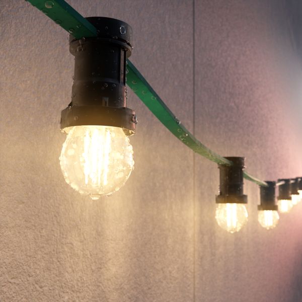E27 LED Leuchtmittel, G45, warmweiß (2700 K), 3,9 W, 518lm 50% Rabatt für begrenzte Zeit