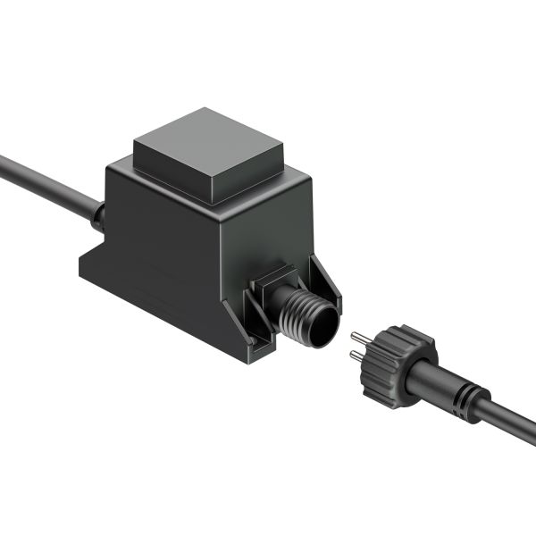 10W LED Trafo-Netzteil/Transformator für Stecksystem NEMO, Stecker, 12V AC, schwarz, IP65 Angebote
