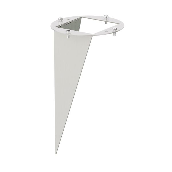 Garten-Erdspieß, für Gartensäulen, edelstahl, 20cm, 110mm Ø Heißer Verkauf