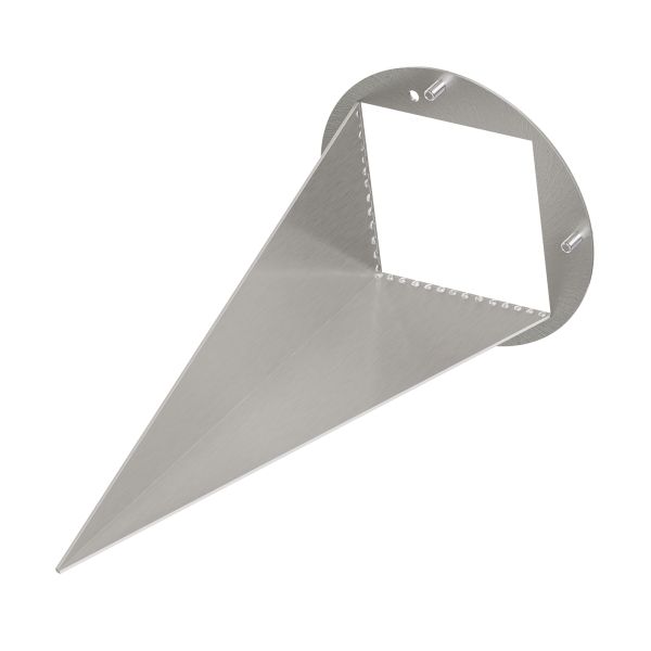 Garten-Erdspieß, für Gartensäulen, edelstahl, 20cm, 110mm Ø Heißer Verkauf