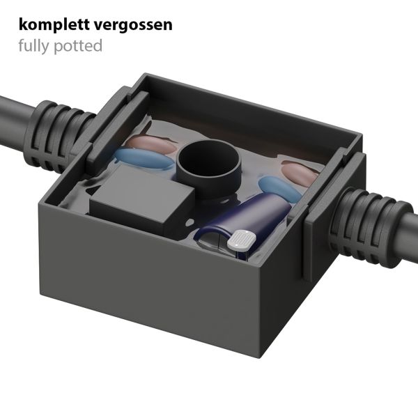 Dämmerungssensor für außen, IP44 Stecksystem NEMO, schwarz, Helligkeitssensor, Tag-Nacht-Schalter Tägliche Deals