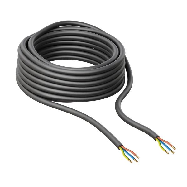 Außenkabel, 25m, schwarz , 3 x 0,75 mm², H05RN-F VIP-Rabatte