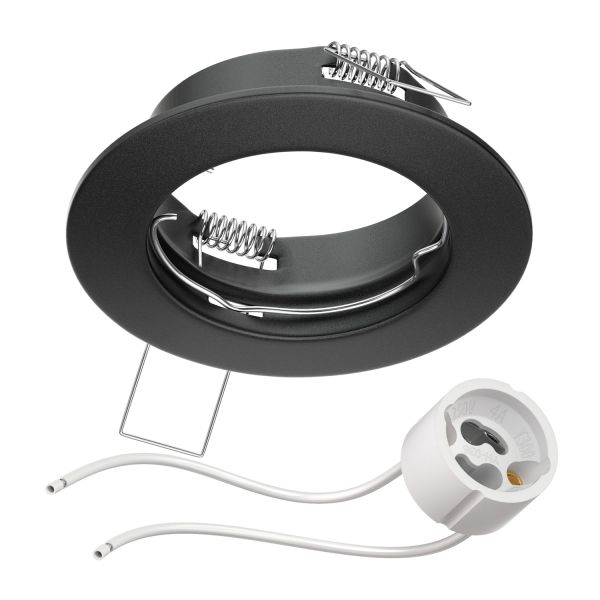 Einbauring FERE, rund, (GU10/MR16/GU5,3/50mm) (Leuchtmittel, Farbe wählbar)