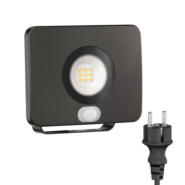 LED Gartenstrahler WEGA für außen, IP44, Bewegungsmelder, Stecker, 11,7 W, Bewegungsmelder (Lichtfarbe, Farbe wählbar) LED Gartenstrahler WEGA für außen, IP44, Bewegungsmelder, Stecker, 11,7 W, Bewegungsmelder (Lichtfarbe, Farbe wählbar)