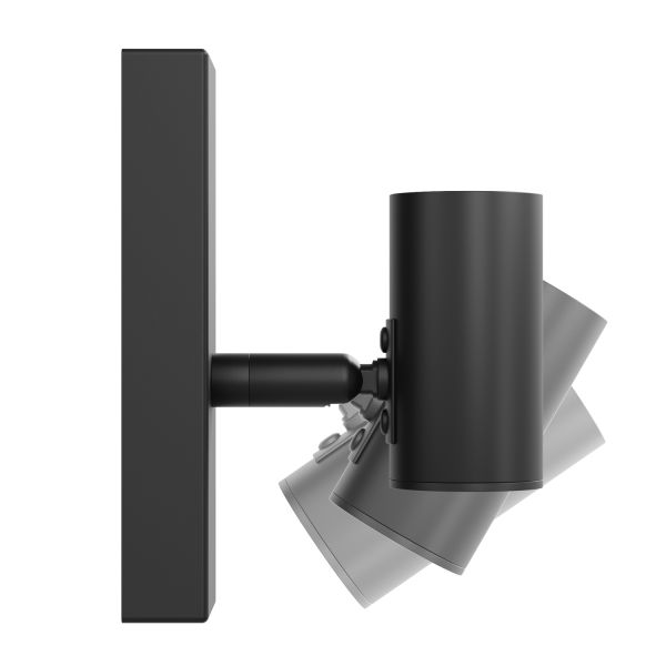 Vintage Wand-Leuchte FARE, Retro, schwarz, schwenkbar, inkl. E27 LED, G120, extra warmweiß, 4W, 220lm Riesige Rabatte