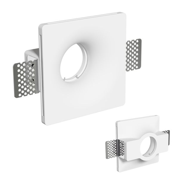 LED Gips Einbaustrahler GIEDI DIY, inkl. Smart Home RGBW GU10 LED Lampe, 5,41W, 473lm Weihnachtsangebot