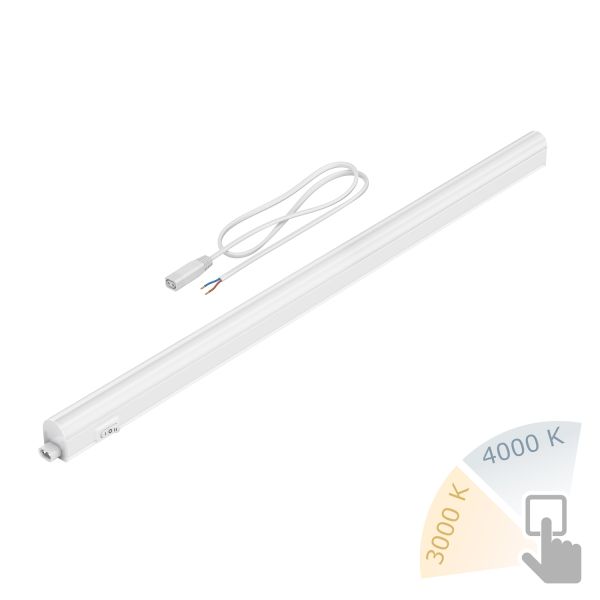 LED Unterbauleuchte RIGEL, 57cm, Farbtemperatur einstellbar, offenes Anschlusskabel (Set wählbar)