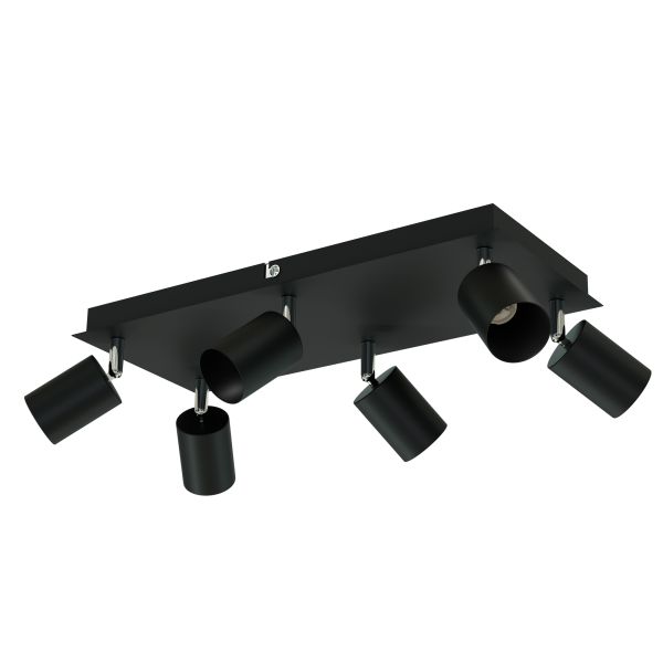 Deckenstrahler WAIKA, sechsflammig (Farbe, Leuchtmittel wählbar) Deckenstrahler WAIKA, sechsflammig (Farbe, Leuchtmittel wählbar)