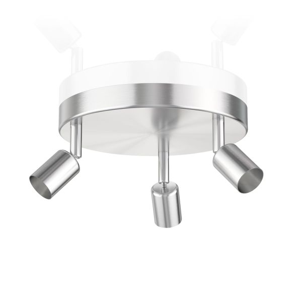 Deckenleuchte LUNARA, dreiflammig für GU10 (Leuchtmittel wählbar) Deckenleuchte LUNARA, dreiflammig für GU10 (Leuchtmittel wählbar)