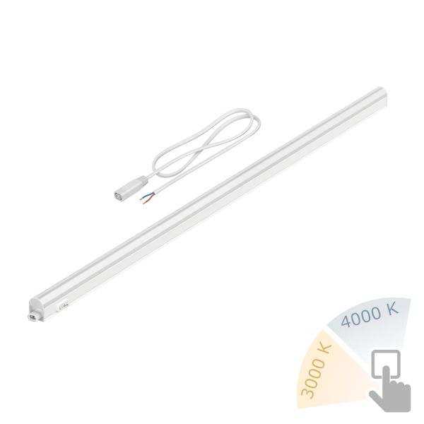 LED Unterbauleuchte RIGEL, 87cm, Farbtemperatur einstellbar, offenes Anschlusskabel (Set wählbar)