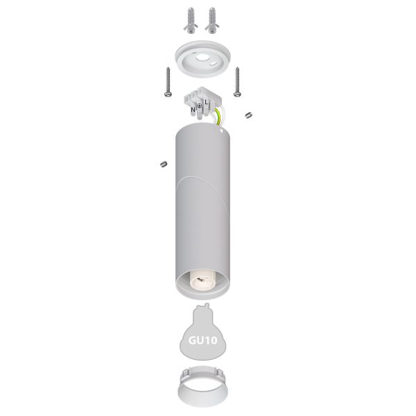 Deckenleuchte DAISI, weiß matt + Smart Home RGBW GU10 LED Lampe 473lm Rabatte dieses Monats