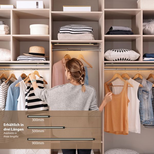 LED Unterbauleuchte SIRIS, 90cm, Eckmontage (Farbe, Lichtfarbe, Set Vorschaltgerät wählbar) Preisnachlass