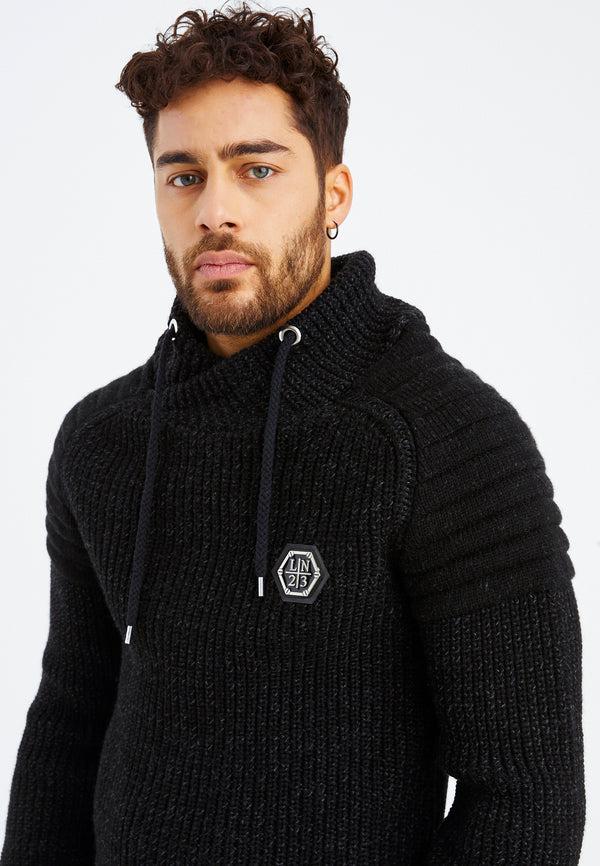 Leif Nelson Strickpullover Grobstrick mit Schalkragen Osterangebot