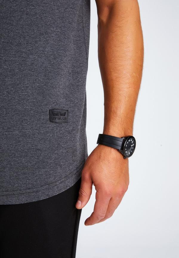 Leif Nelson Rundhals-Shirt Top Angebot
