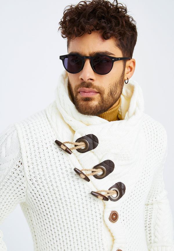 Leif Nelson Strickjacke mit Schalkragen Blitzangebot