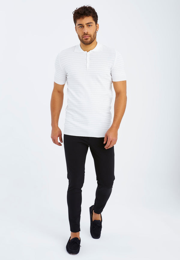 Leif Nelson Polo-Shirt Feinstrick Große Rabatte
