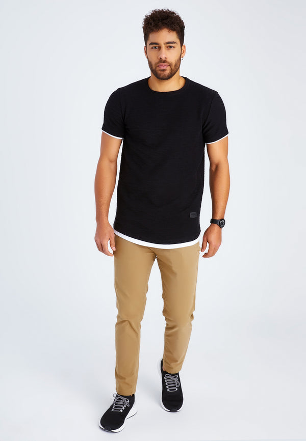 Leif Nelson Rundhals-Shirt Riesige Ersparnisse