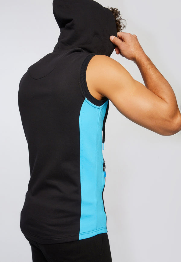 Leif Nelson Gym-Sweatjacke Kapuze Ärmellos Wochenangebot