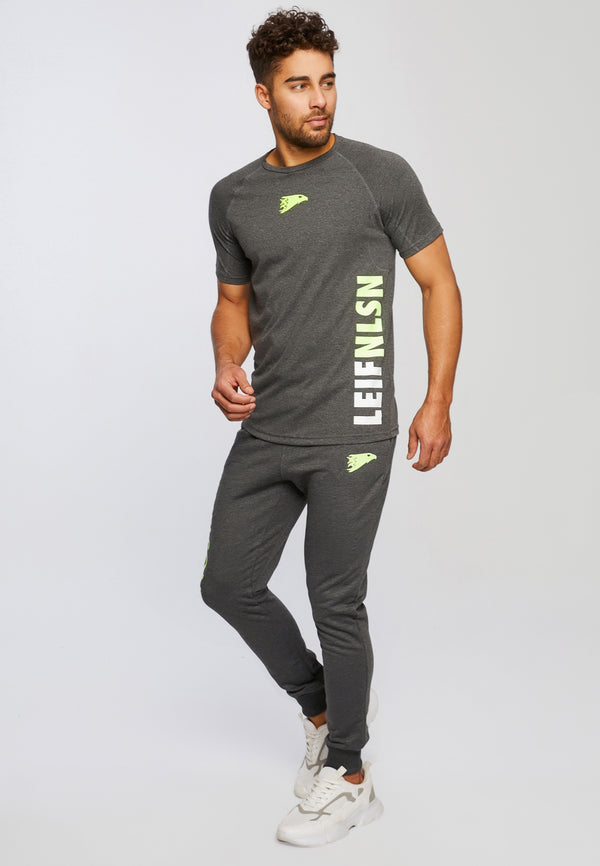 Leif Nelson Gym T-Shirt Rundhals Begrenzte Freigabe