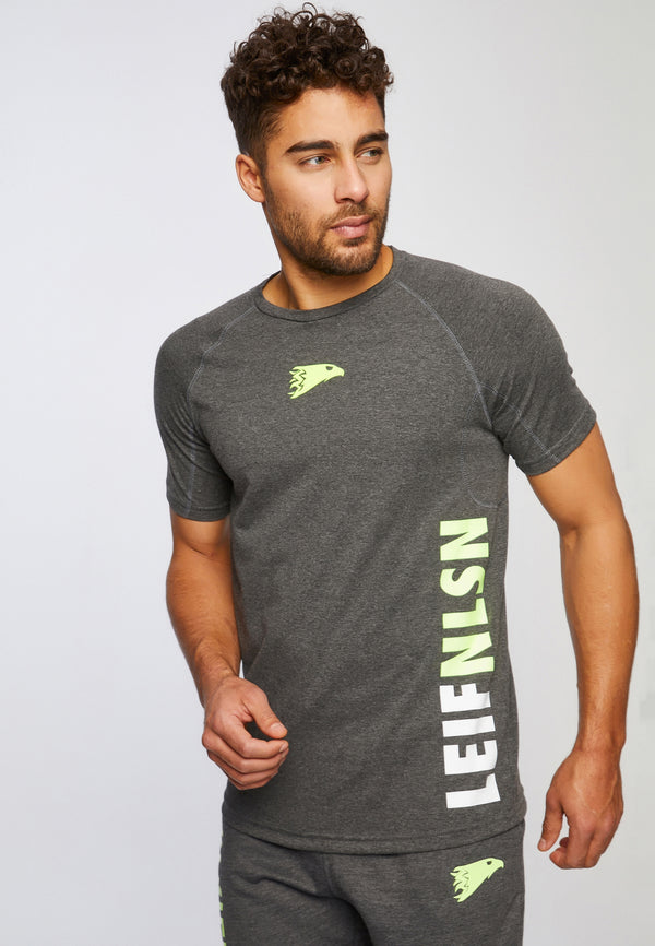 Leif Nelson Gym T-Shirt Rundhals Begrenzte Freigabe