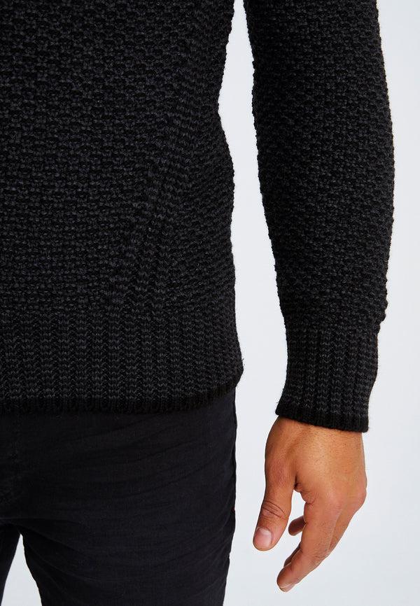 Leif Nelson Strickjacke mit Kapuze Letzte 2 Tage
