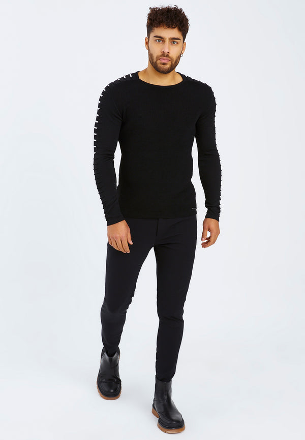 Leif Nelson Strickpullover Feinstrick Rundhals Bis zu 65% Rabatt
