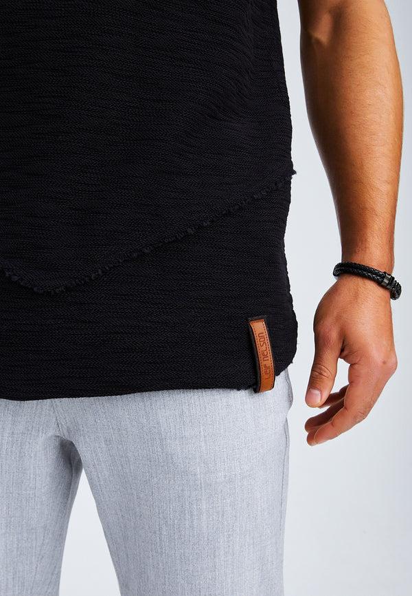 Leif Nelson Rundhals-Shirt 50% Rabatt mit kostenlosem Versand
