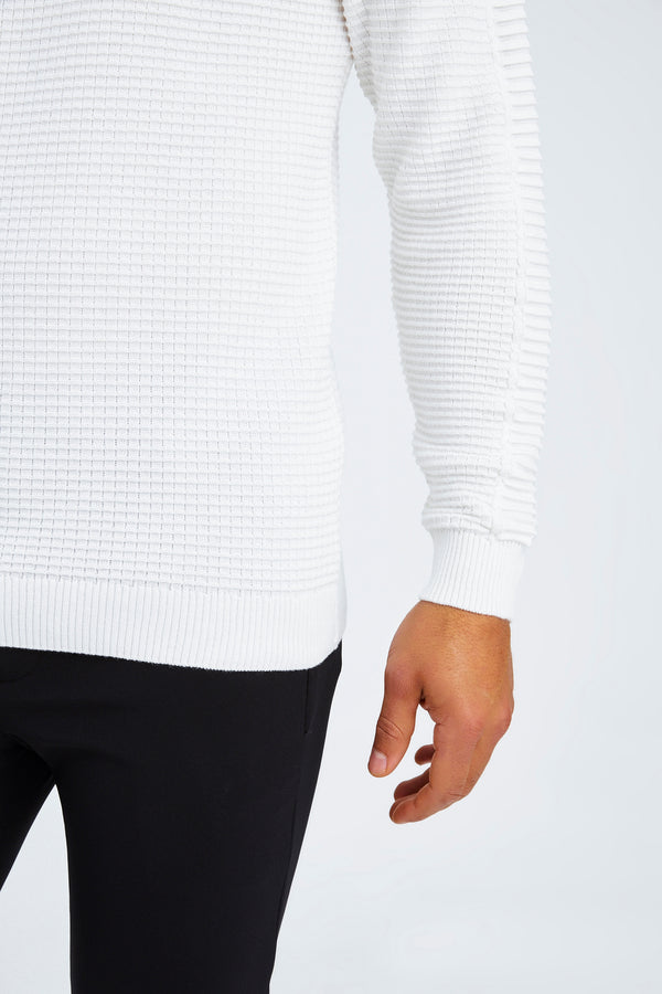 Leif Nelson Strickpullover Feinstrick Rundhals Kostenloser Versand international