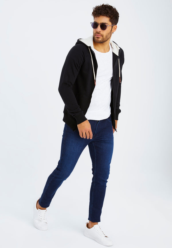Leif Nelson Sweatjacke mit Kapuze Schlussverkauf