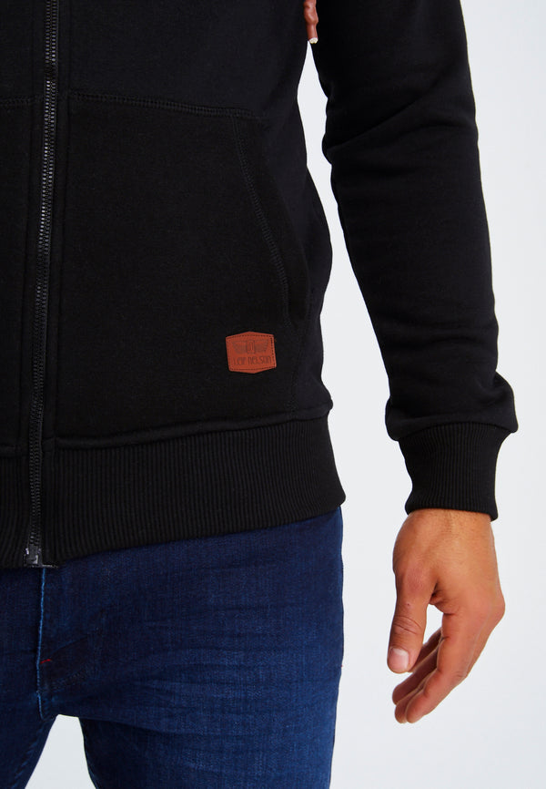Leif Nelson Sweatjacke mit Kapuze Schlussverkauf