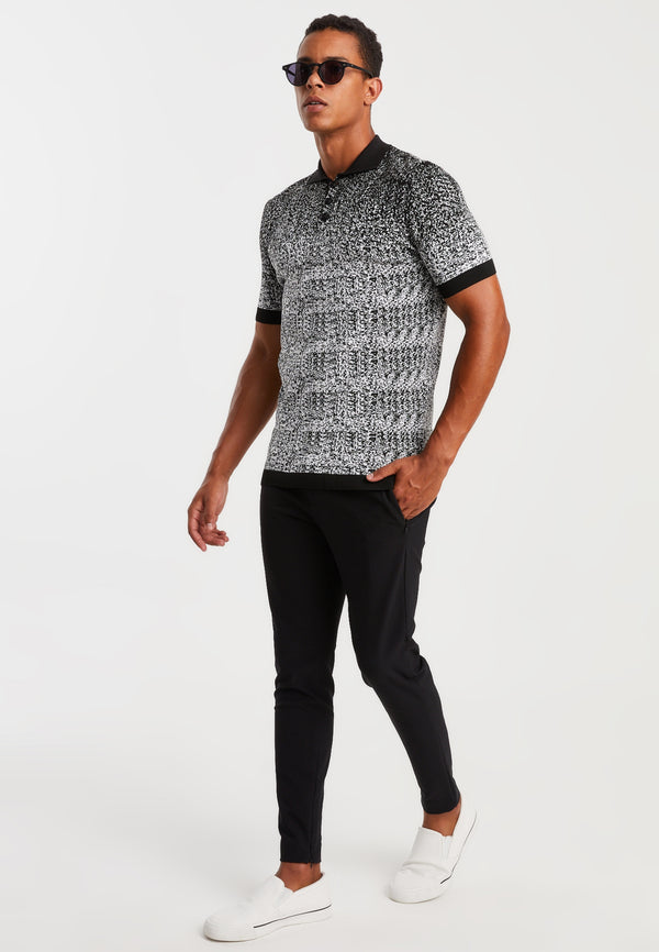 Leif Nelson Polo-Shirt Feinstrick Großer Ausverkauf