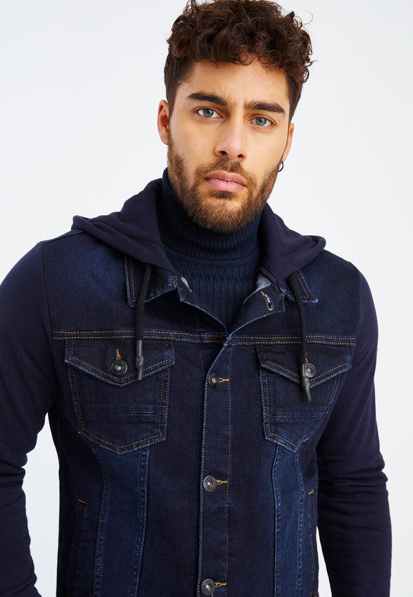 Leif Nelson Jeansjacke Kapuze Flash Sale