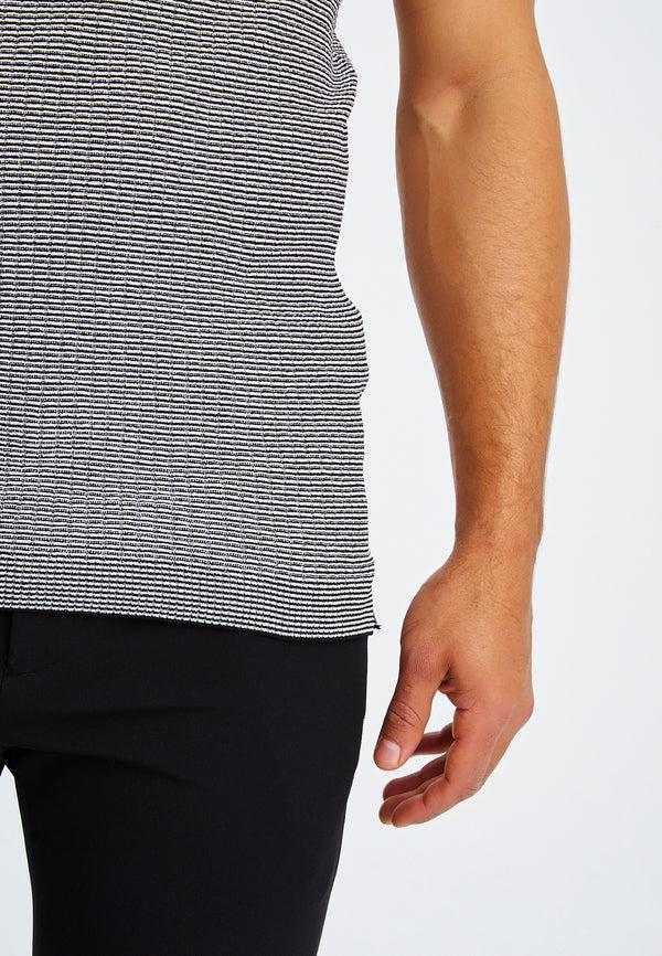 Leif Nelson Rundhals-Shirt Feinstrick Neuheiten