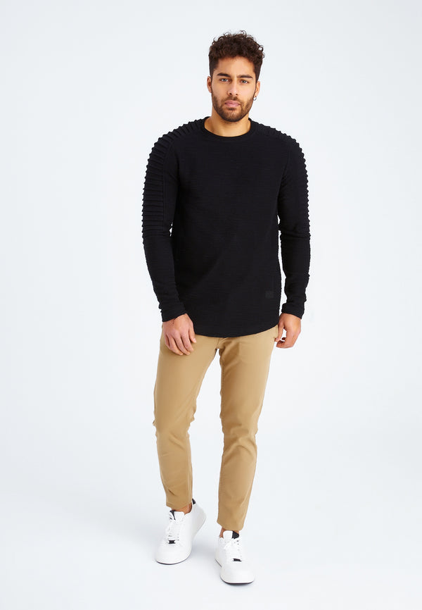 Leif Nelson Longsleeve Rundhals Räumungsverkauf