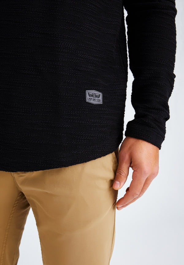 Leif Nelson Longsleeve Rundhals Räumungsverkauf