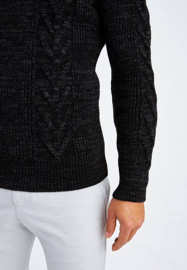 Leif Nelson Grobstrick Rollkragenpullover Bis zu 65% Rabatt