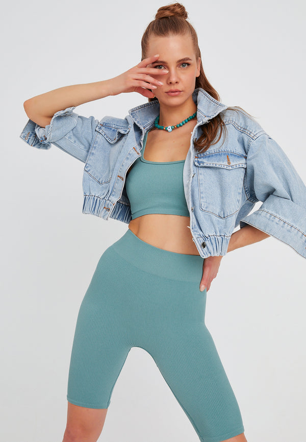 Leif Nelson Seamless Sport Shorts Preisnachlass