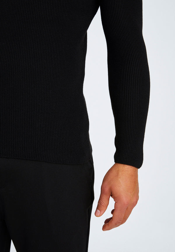 Leif Nelson Feinstrick Rollkragenpullover Valentinstagsangebot