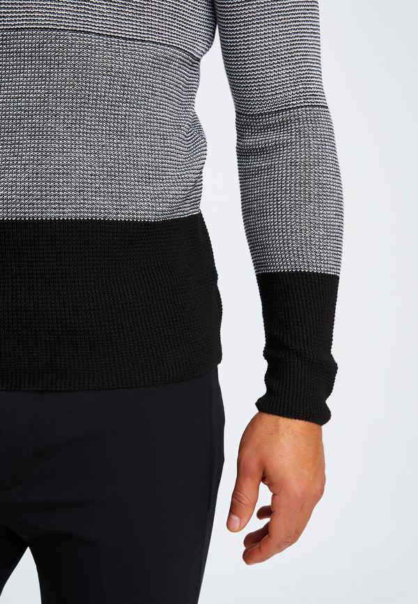 Leif Nelson Feinstrick Rollkragenpullover Lagerräumung