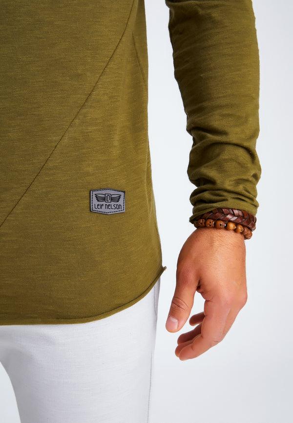 Leif Nelson Longsleeve Rundhals Kostenlose Rückgabe