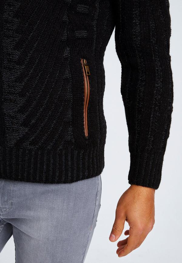 Leif Nelson Strickjacke mit Kapuze Meist gekauft
