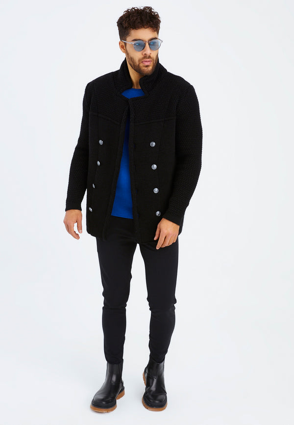 Leif Nelson Strickjacke mit Schalkragen Günstig kaufen