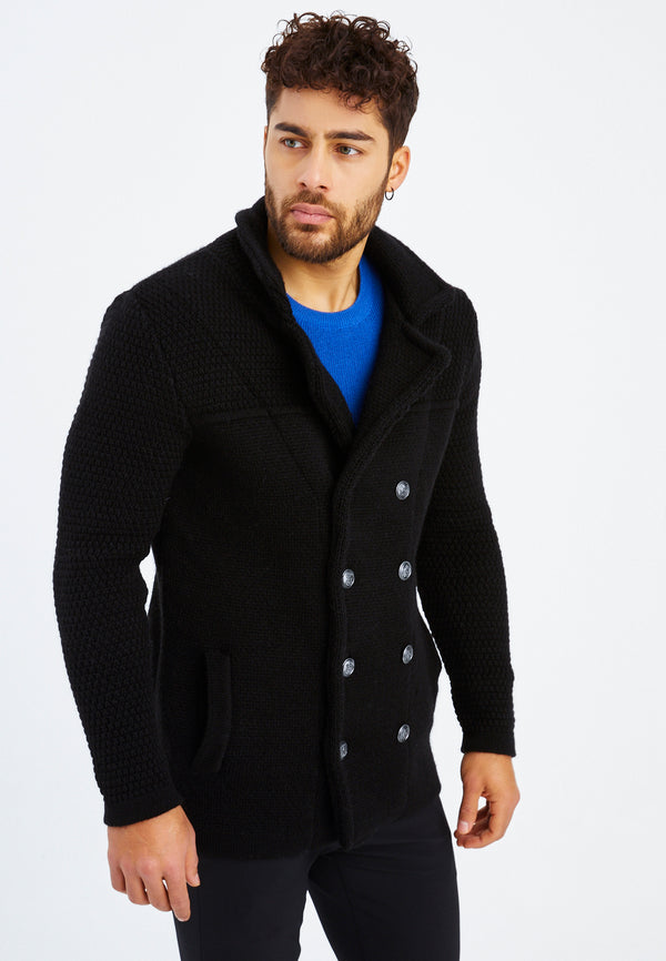 Leif Nelson Strickjacke mit Schalkragen Günstig kaufen